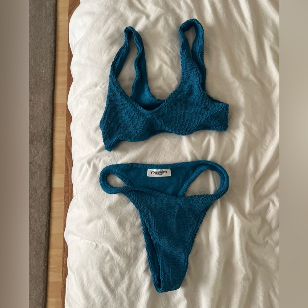 YouSwim Eva / Cheeky Suit in Tide